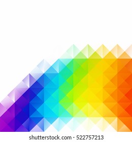 Colorful Grid Mosaic Background, Creative Design Templates