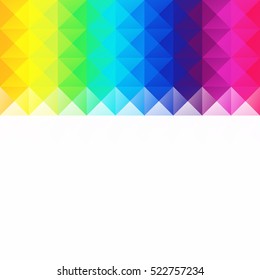 Colorful Grid Mosaic Background, Creative Design Templates