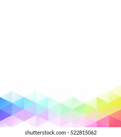 Colorful Grid Mosaic Background, Creative Design Templates