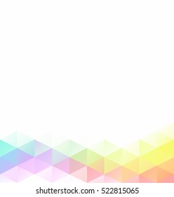 Colorful Grid Mosaic Background, Creative Design Templates