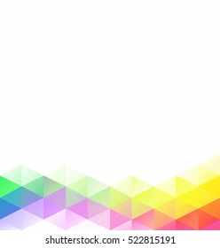 Colorful Grid Mosaic Background, Creative Design Templates