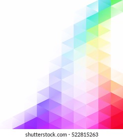 Colorful Grid Mosaic Background, Creative Design Templates
