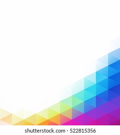 Colorful Grid Mosaic Background, Creative Design Templates