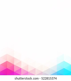 Colorful Grid Mosaic Background, Creative Design Templates