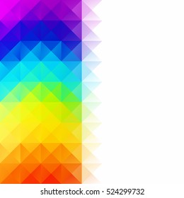 Colorful Grid Mosaic Background, Creative Design Templates