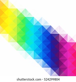 Colorful Grid Mosaic Background, Creative Design Templates