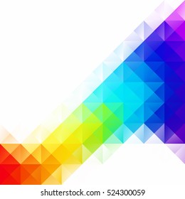 Colorful Grid Mosaic Background, Creative Design Templates