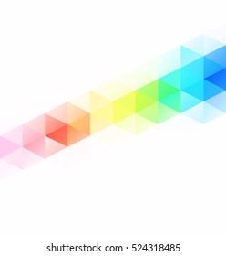 Colorful Grid Mosaic Background, Creative Design Templates