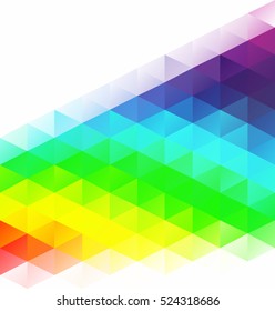 Colorful Grid Mosaic Background, Creative Design Templates