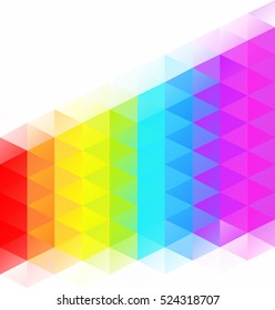 Colorful Grid Mosaic Background, Creative Design Templates
