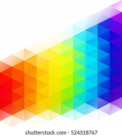 Colorful Grid Mosaic Background, Creative Design Templates