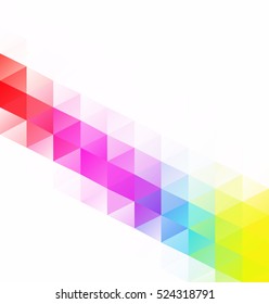 Colorful Grid Mosaic Background, Creative Design Templates