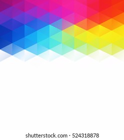 Colorful Grid Mosaic Background, Creative Design Templates