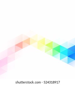 Colorful Grid Mosaic Background, Creative Design Templates
