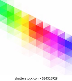 Colorful Grid Mosaic Background, Creative Design Templates