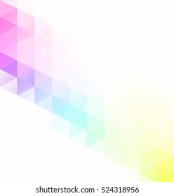 Colorful Grid Mosaic Background, Creative Design Templates