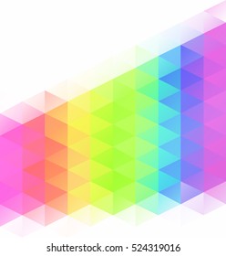 Colorful Grid Mosaic Background, Creative Design Templates