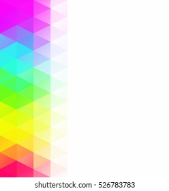 Colorful Grid Mosaic Background, Creative Design Templates