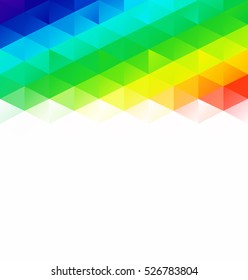 Colorful Grid Mosaic Background, Creative Design Templates