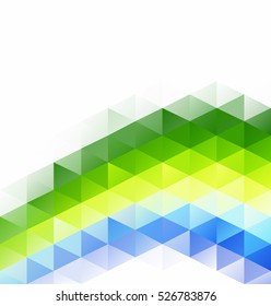 Colorful Grid Mosaic Background, Creative Design Templates