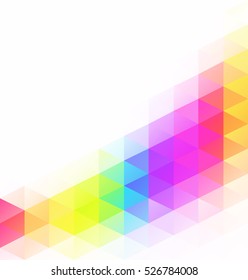 Colorful Grid Mosaic Background, Creative Design Templates