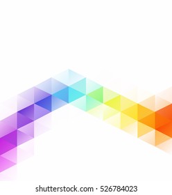 Colorful Grid Mosaic Background, Creative Design Templates