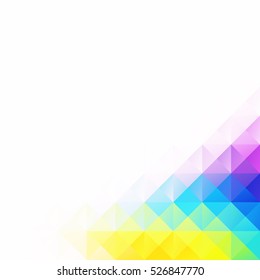 Colorful Grid Mosaic Background, Creative Design Templates