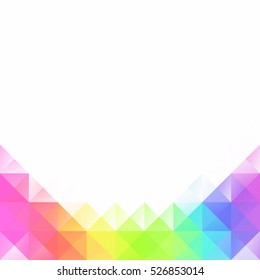Colorful Grid Mosaic Background, Creative Design Templates