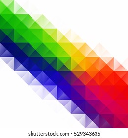 Colorful Grid Mosaic Background, Creative Design Templates