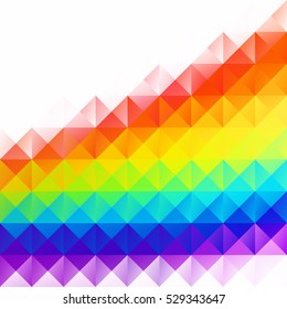 Colorful Grid Mosaic Background, Creative Design Templates