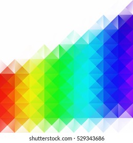 Colorful Grid Mosaic Background, Creative Design Templates
