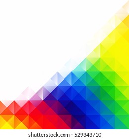 Colorful Grid Mosaic Background, Creative Design Templates
