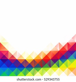 Colorful Grid Mosaic Background, Creative Design Templates