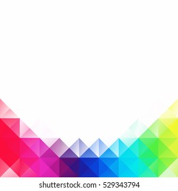 Colorful Grid Mosaic Background, Creative Design Templates