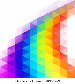 Colorful Grid Mosaic Background, Creative Design Templates