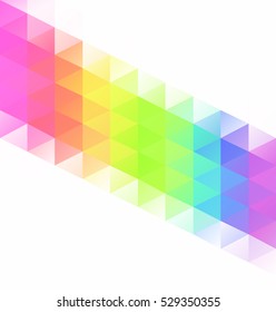 Colorful Grid Mosaic Background, Creative Design Templates
