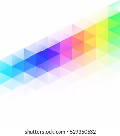 Colorful Grid Mosaic Background, Creative Design Templates