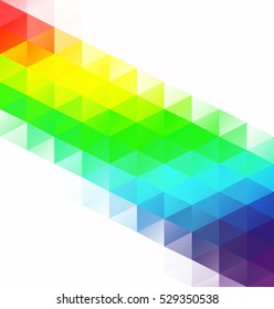 Colorful Grid Mosaic Background, Creative Design Templates