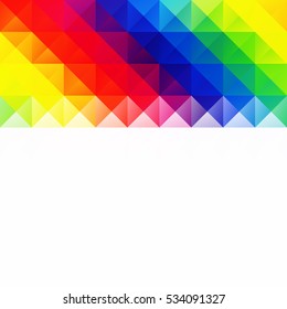 Colorful Grid Mosaic Background, Creative Design Templates