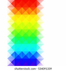 Colorful Grid Mosaic Background, Creative Design Templates