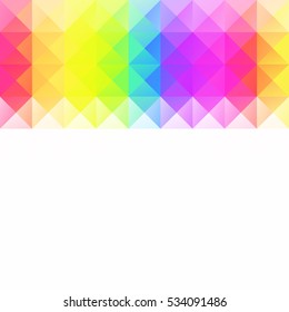 Colorful Grid Mosaic Background, Creative Design Templates