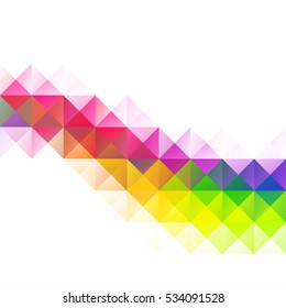 Colorful Grid Mosaic Background, Creative Design Templates