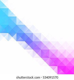Colorful Grid Mosaic Background, Creative Design Templates