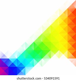Colorful Grid Mosaic Background, Creative Design Templates