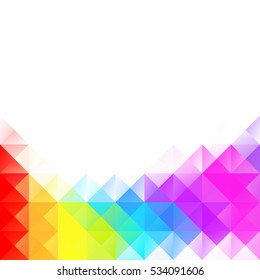 Colorful Grid Mosaic Background, Creative Design Templates