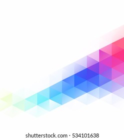 Colorful Grid Mosaic Background, Creative Design Templates