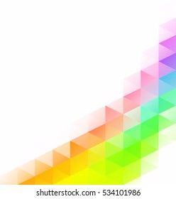Colorful Grid Mosaic Background, Creative Design Templates