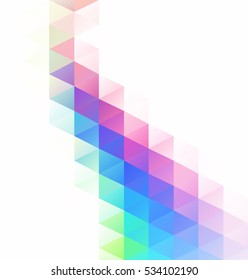 Colorful Grid Mosaic Background, Creative Design Templates