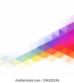 Colorful Grid Mosaic Background, Creative Design Templates