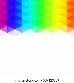 Colorful Grid Mosaic Background, Creative Design Templates